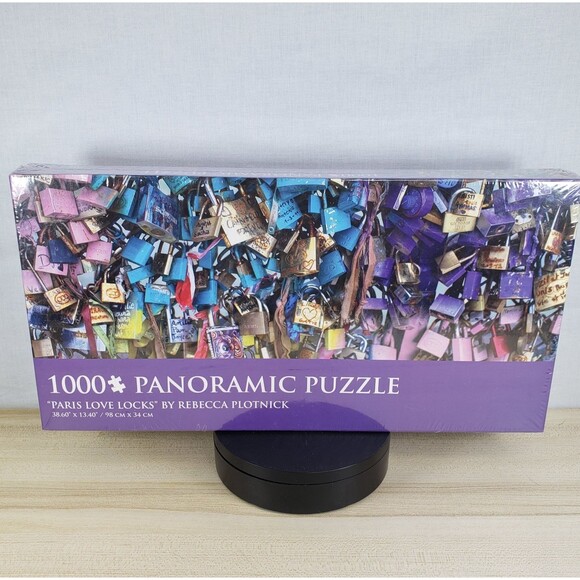 Andrews + Blaine LTD Other - Andrews + Blaine LTD, #2844 Paris Love Locks Panorama Puzzle, 1000 Pieces New